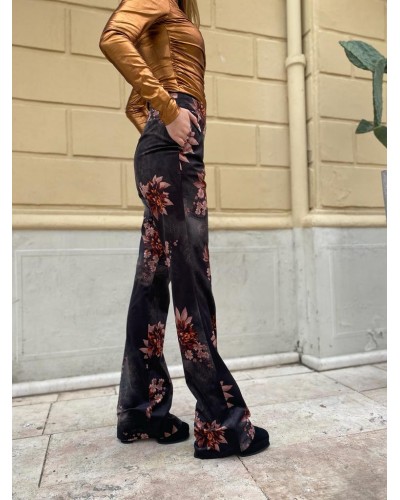 Pantalone Fiorato GAELLE PARIS