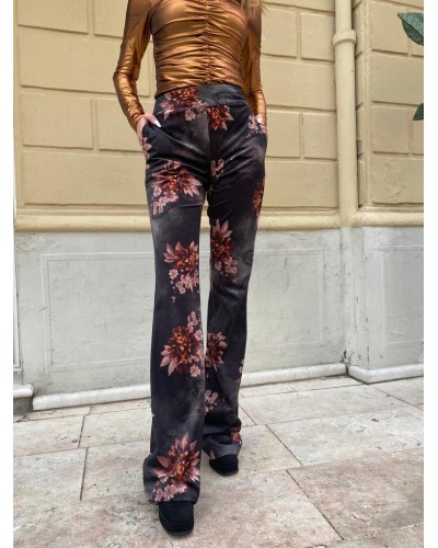 Pantalone Fiorato GAELLE PARIS