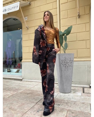 Pantalone Fiorato GAELLE PARIS
