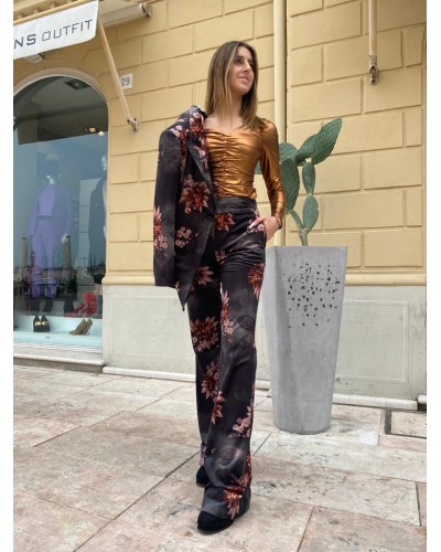 Pantalone Fiorato GAELLE PARIS