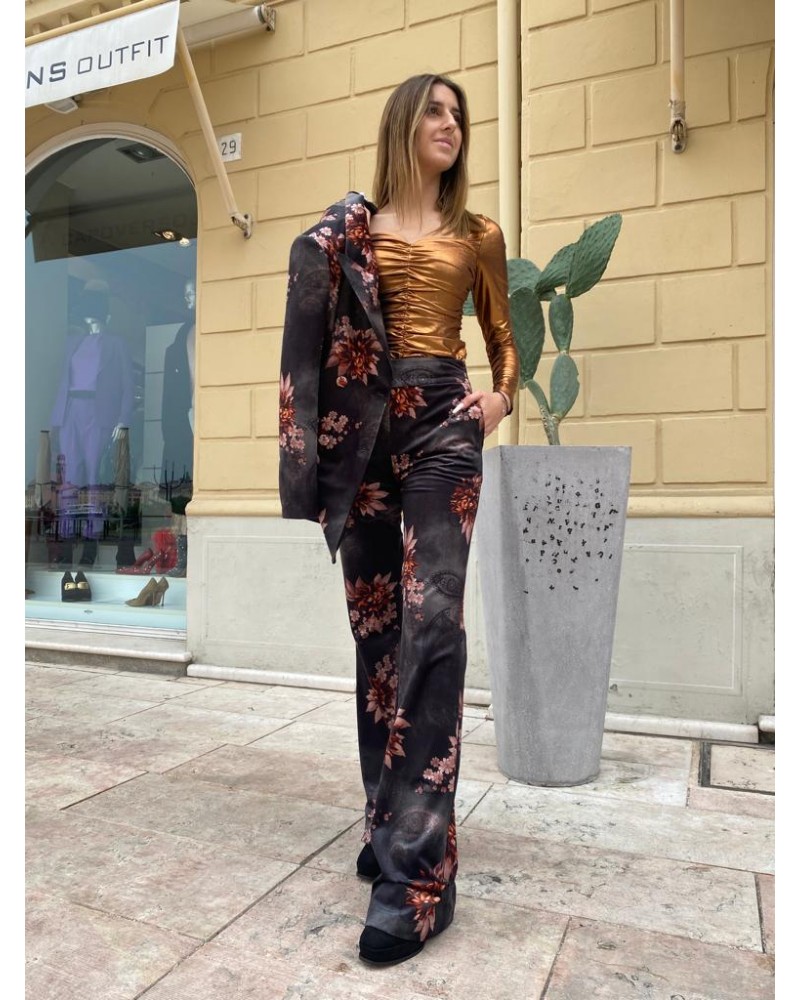Pantalone Fiorato GAELLE PARIS