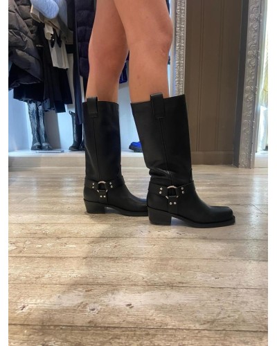 Stivale Biker Blackpoll GISEL MOIRE'